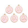 Alloy Enamel Pendants LS-X-ENAM-S124-01A-09G-2