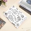Polyester Book Covers OFST-WH0009-029-6