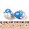 Natural Pearl Enamel Beads PEAR-G014-05A-3