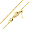 Brass Box Chain Necklaces for Women NJEW-G084-08G-2