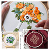 1Pc Plastic Imitation Bamboo Cross Stitch Embroidery Hoops FIND-TADJ0001-02-6