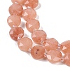 Natural Sunstone Beads Strands G-C116-A61-01-4