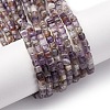 Faceted Natural Amethyst Beads Strands LS-G-RM250101-E21-01-1