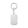 Pride Rainbow 201 Stainless Steel Keychain LS-KEYC-G051-01P-01-2