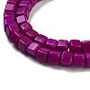Synthetic Turquoise Beads Strands X-TURQ-G108-4x4mm-02-3