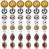 48Pcs 8 Style Computerized Embroidery Cloth Iron On/Sew On Patches DIY-PH0006-79-1