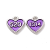 Valentine's Day Alloy Enamel Pendants ENAM-A139-11P-2