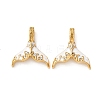 304 Stainless Steel Enamel Pendants STAS-Z193-10G-02-1