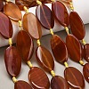 Natural Banded Agate Beads Strands G-F825-H01-03A-1