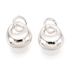 925 Sterling Silver Longevity Lock Charms STER-T008-30S-02-3