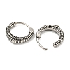 316 Surgical Stainless Steel Hoop Earrings EJEW-D096-09I-AS-2