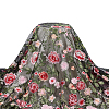 1 Yard Flower Pattern Embroidery Polyester Fabric AJEW-WH0314-473B-1