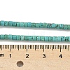 Dyed Natural Magnesite Beads Strands G-M448-C01-01-5