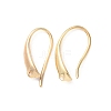 Brass Earring Hooks KK-G604-03G-1
