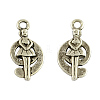 Tibetan Style Alloy Pendants TIBEP-GC148-AS-NR-1