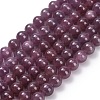 Natural Ruby Beads Strands G-L631-A01-6mm-AA-2
