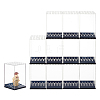 Transparent Plastic Minifigures Display Case LS-ODIS-WH0043-25-1