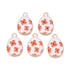 Alloy Enamel Pendants X-ENAM-S115-163-1