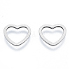 Non-Tarnish 201 Stainless Steel Linking Rings STAS-N090-T06-1-1