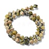 Natural Yellow Turquoise(Jasper) Beads Strands G-C135-D05-02-3