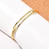 Brass Bangles BJEW-K153-02G-6