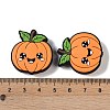 Halloween Theme Silicone Focal Beads SIL-M005-06-3