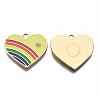 Alloy Enamel Pendants LS-ENAM-T011-108B-NR-3