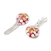 Handmade Polymer Clay Rhinestone Beads CLAY-Z006-02B-2