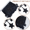 5Yards Star Polyester Lace Trim Ribbon OCOR-GF0004-05A-6