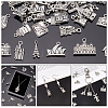   60pcs 30 Style Zinc Alloy Pendants Set PALLOY-PH0002-06-2