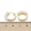 Brass ABS Imitation Pearl Hoop Earrings EJEW-M082-04G-3