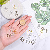 Tibetan Style Toggle Clasps TIBE-PH0004-94-3