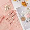 90Pcs 3 Style Brass Beads KK-PH0004-83-3