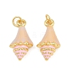 Brass Enamel Pendants KK-CBA3297-04A-G01-1