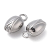304 Stainless Steel Charms STAS-B065-04P-2