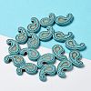 Synthetic Turquoise Dyed Beads Strands G-A218-01B-2