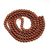 Transparent Spray Painted Glass Bead Strands DGLA-R050-6mm-12-2