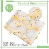 1Pc Flower Pattern Milk Fiber Mesh Fabric DIY-UN0006-50A-4