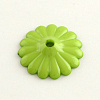 Opaque Acrylic Flower Bead Caps X-SACR-Q099-M21-3