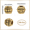 150Pcs Tibetan Silver Beads TIBEB-PA0001-02-2