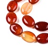 Natural Red Agate Beads Strands G-M206-45-3