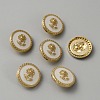 1-Hole Alloy Enamel Buttons DIY-WH0020-32A-02-2