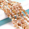 Natural Pink Aventurine Beads Strands X-G-E607-A13-4