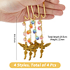Alloy Hook Bookmarks AJEW-FH00018-2
