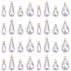ABS Plastic Pearl Pendants FIND-BM0001-56B-7