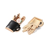 Alloy Enamel Pendants FIND-O003-02A-KCG-2