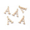 304 Stainless Steel Charms STAS-L263-01G-1