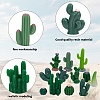 24Pcs 12 Styles Resin Cactus Mini Model DJEW-SP0001-15-5