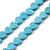 Synthetic Turquoise Beads Strands UNKW-T001-03-4