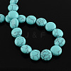 Synthetic Turquoise Bead Strands G-R189-22-2